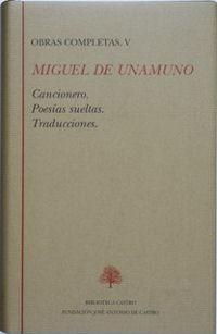 Miguel de Unamuno (Tomo V)