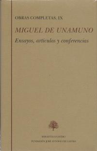 Miguel de Unamuno (Tomo IX)